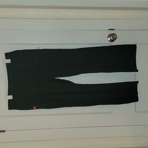 Women's Size Large Dickies Brand Black Scrub Pants